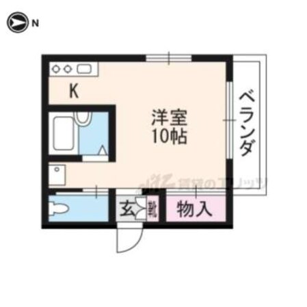 エスペランサ藤森Ⅱの物件間取画像